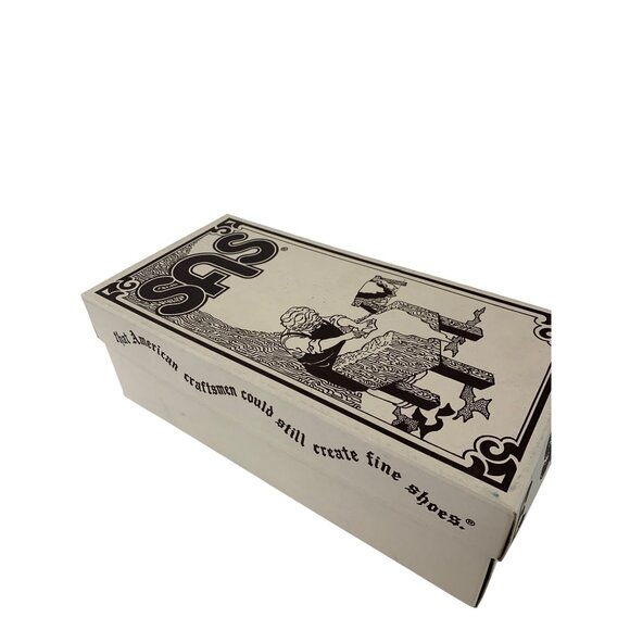 SAS Siesta Black Leather Lace-Up Loafers Size 8S USA EUC USA M10098 - Picture 11 of 12